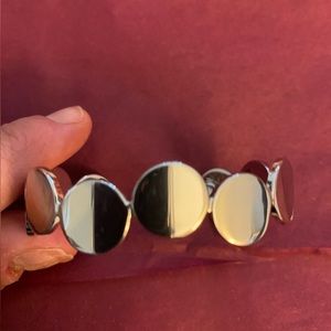 Rustic Cuff Circle Cuff Silver